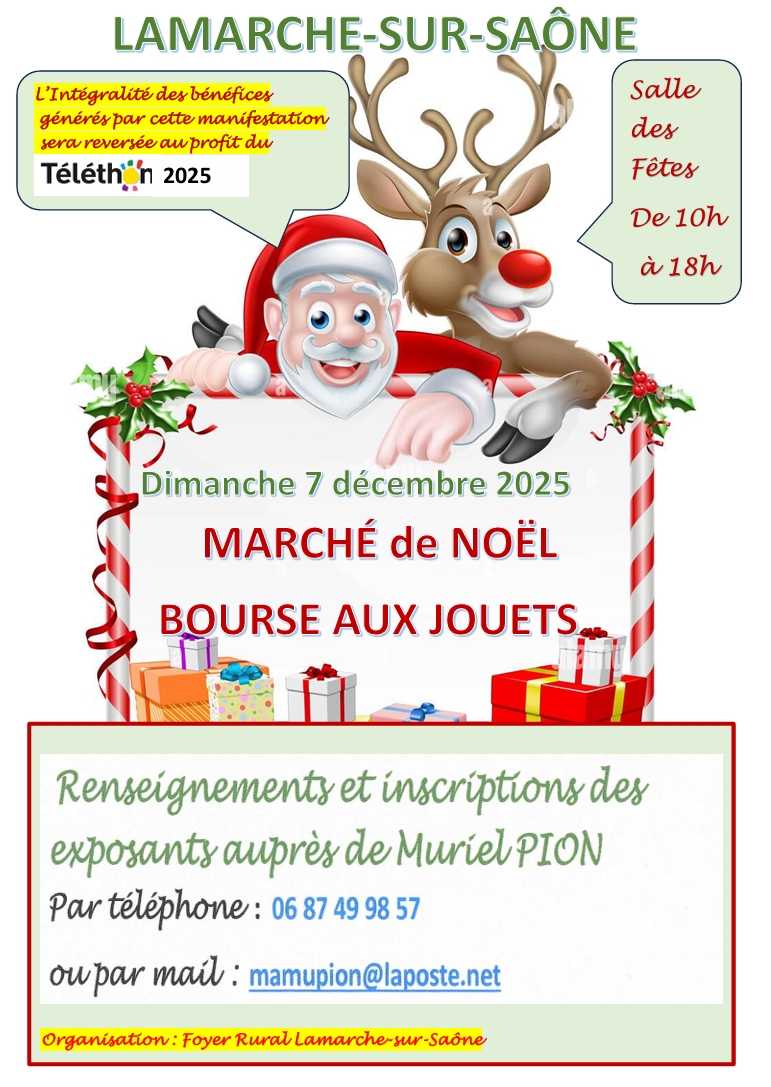 Marché de Noël Lamarche-sur-Saone